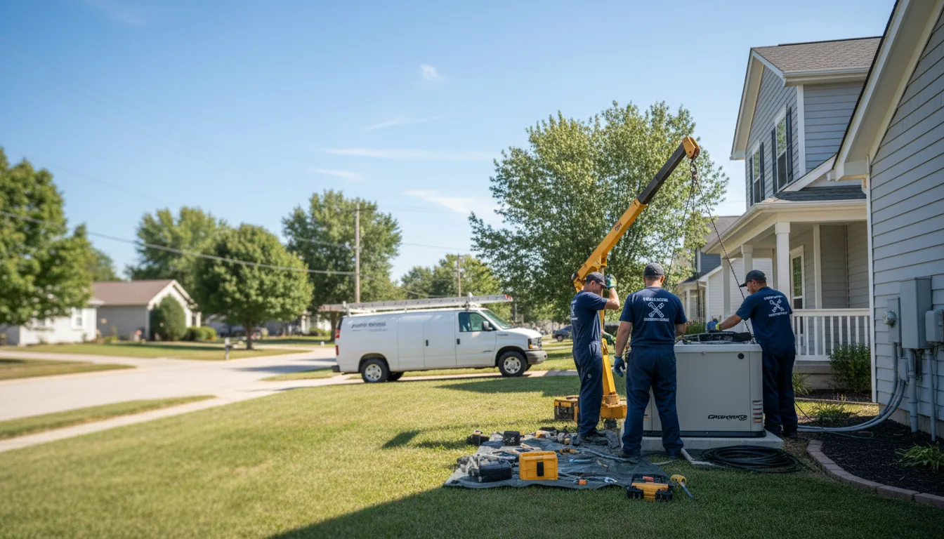 Generator Installation in Cross Plains, IN near me